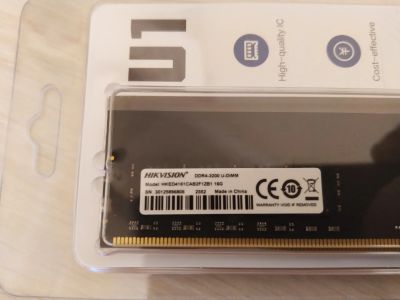Лот: 25242696. Фото: 1. DDR4 16 Гб 3200 МГц Hikvision... Оперативная память