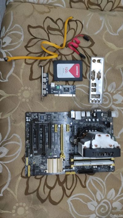 Лот: 18259811. Фото: 1. Комплект i7 4770S, 16Gb, SSD 120Gb. Комплекты запчастей