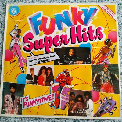 Лот: 21090170. Фото: 1. LP ● FUNKY Super Hits ● FLiRTS... Аудиозаписи