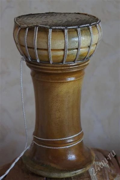 Лот: 2612075. Фото: 1. Барабан из Камбоджи. Другое (предметы интерьера)