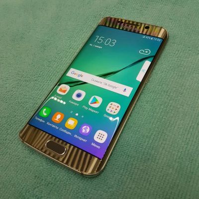 Лот: 12602700. Фото: 1. Samsung S6 Edge. Принимаем оплату... Смартфоны