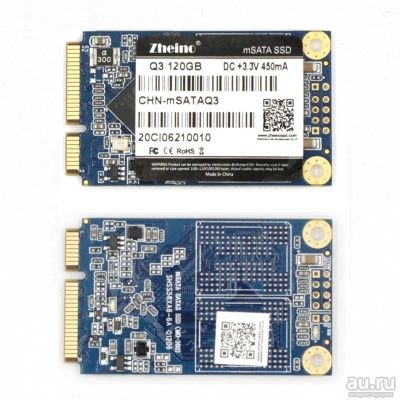 Лот: 13315371. Фото: 1. ssd Zheino 120GB msata m-sata... SSD-накопители