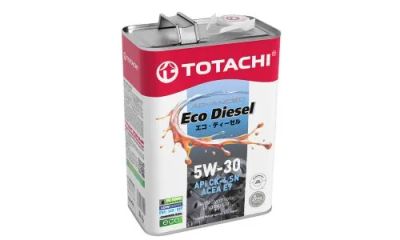 Лот: 20073345. Фото: 1. TOTACHI Eco Diesel 5W30 CK-4/CJ-4... Масла, жидкости