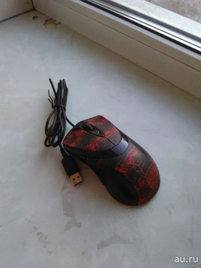 Лот: 9204332. Фото: 1. Мышь проводная игровая A4Tech... Клавиатуры и мыши