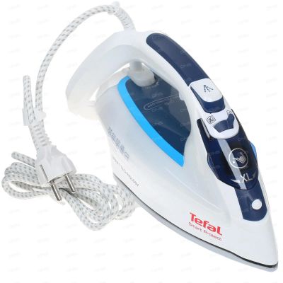 Лот: 15232809. Фото: 1. Утюг Tefal FV4980 белый. Утюги, парогенераторы, отпариватели