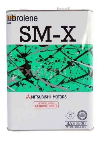 Лот: 12074959. Фото: 1. Mitsubishi LUBE SM-X 5W30 4л. Расходные материалы