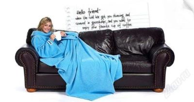 Лот: 122911. Фото: 1. Одеяло с рукавами. Другое (домашний быт)