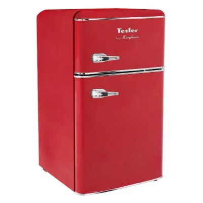 Лот: 25365289. Фото: 1. Холодильник Tesler RT-97 Red. Холодильники, морозильные камеры