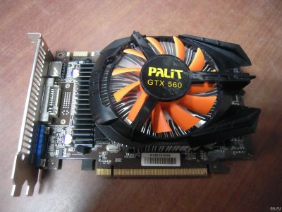 Лот: 13641724. Фото: 1. Игровая видеокарта Nvidia GTX560... Видеокарты