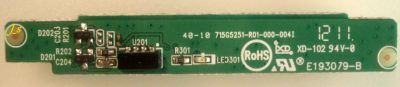 Лот: 15111738. Фото: 1. Модуль IR/LED 715G5251-R01-000-004I... Запчасти для телевизоров, видеотехники, аудиотехники