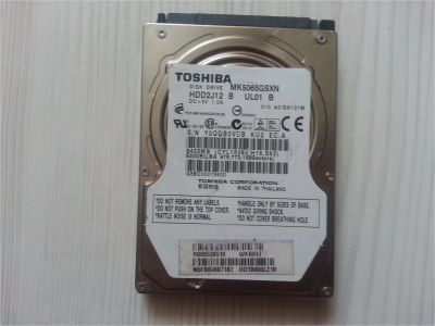 Лот: 7027093. Фото: 1. Toshiba MK5065GSX. Жёсткие диски