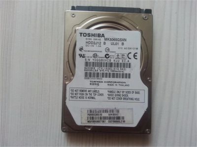 Лот: 7027093. Фото: 1. Toshiba MK5065GSX. Жёсткие диски (HDD)