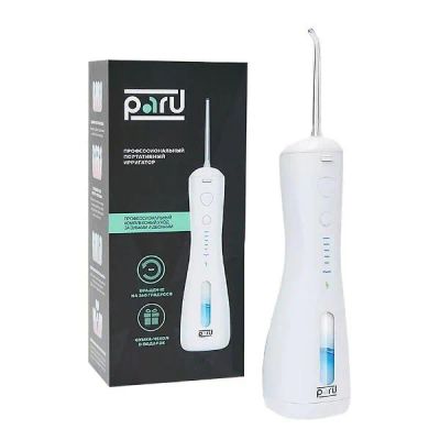 Лот: 24555978. Фото: 1. Ирригатор PARU Pro White. Электрические зубные щетки и ирригаторы