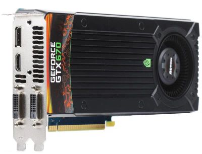 Лот: 6856381. Фото: 1. 2Gb Inno3d GTX 670 256 bit быстрее... Видеокарты