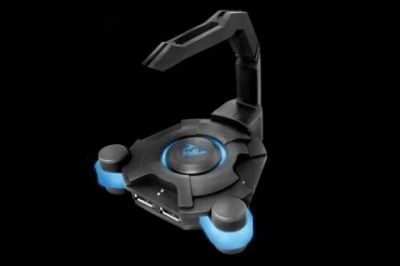 Лот: 4830416. Фото: 1. USB HUB + держатель для провода... Другое (периферия)