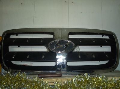 Лот: 12622791. Фото: 1. Решётка Радиатора Hyundai Santa... Кузов