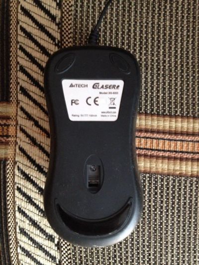Лот: 11861401. Фото: 1. Мышь лазерная A4TECH GLaserX6-60D. Клавиатуры и мыши