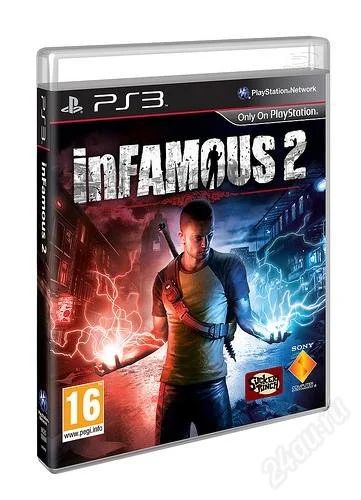 Лот: 1662141. Фото: 1. infamous 2 (русская версия). Игры для консолей