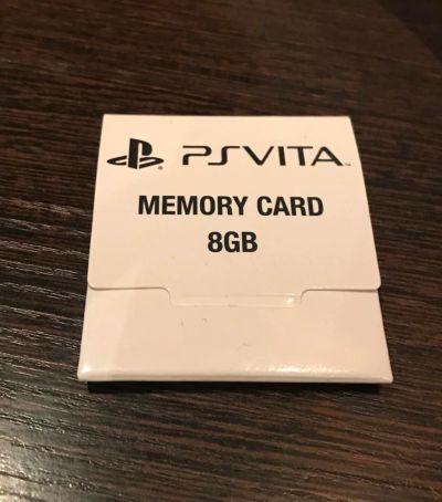 Лот: 7692678. Фото: 1. Карта памяти 8Гб для PSvita (PS... Аксессуары для игровых приставок, консолей, геймпады
