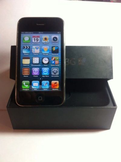 Лот: 3527800. Фото: 1. Iphone 3GS 16Gb Черный. оригинал... Смартфоны