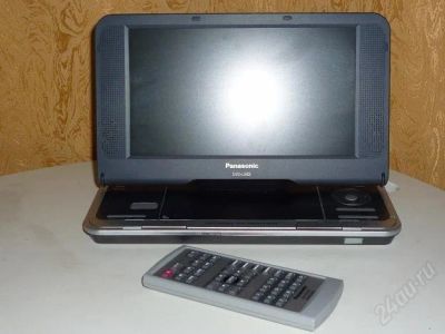 Лот: 1451190. Фото: 1. Портативный DVD-проигрыватель... Плееры