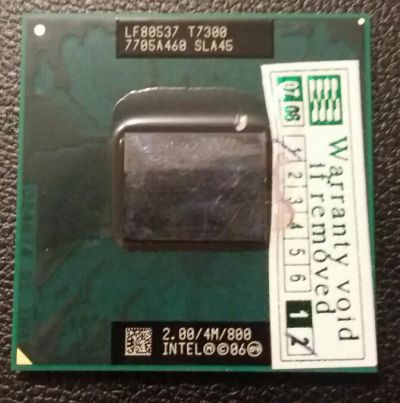 Лот: 10889052. Фото: 1. Процессор Intel Core 2 Duo T7300... Процессоры