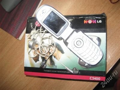 Лот: 383087. Фото: 1. LG C3400. Кнопочные мобильные телефоны