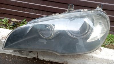 Лот: 18177539. Фото: 1. BMW X5 E70 фара левая. Оптика и освещение