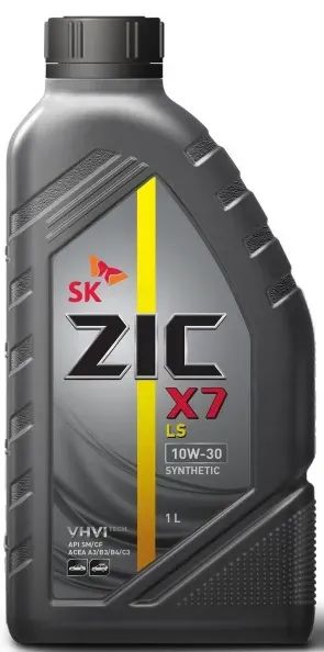 Лот: 20676411. Фото: 1. ZIC NEW X7 LS 10W30 1л (масло... Масла, жидкости