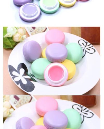 Лот: 7319284. Фото: 1. Бальзам для губ "Macaron" ананас. Аксессуары