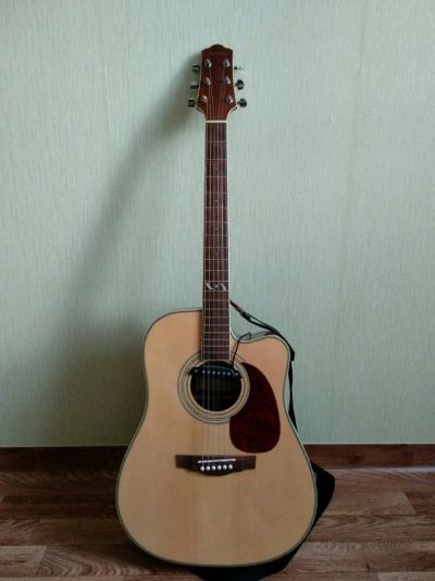 Лот: 11354762. Фото: 1. Гитара Naranda DG303C + звукосниматель... Гитары