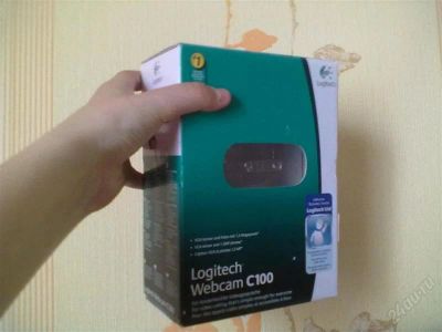 Лот: 991206. Фото: 1. Веб-камера logitech webcam c100. Веб-камеры