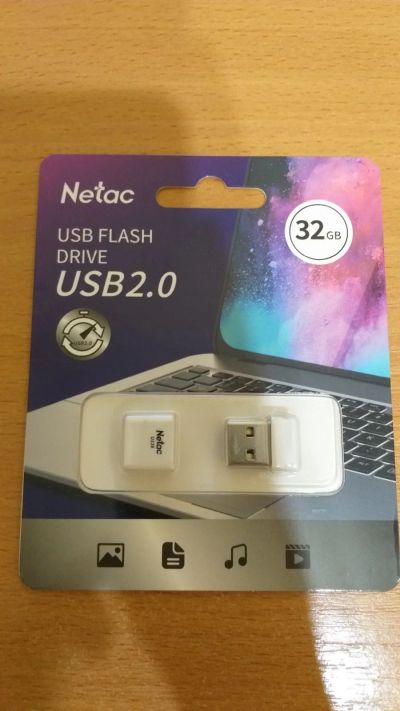 Лот: 17916257. Фото: 1. NeTac USB Drive USB2.0 32GB. USB-флеш карты