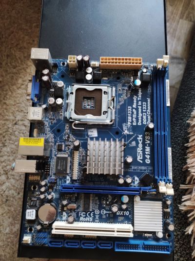 Лот: 18076957. Фото: 1. Материнские платы 775 asrock. Материнские платы