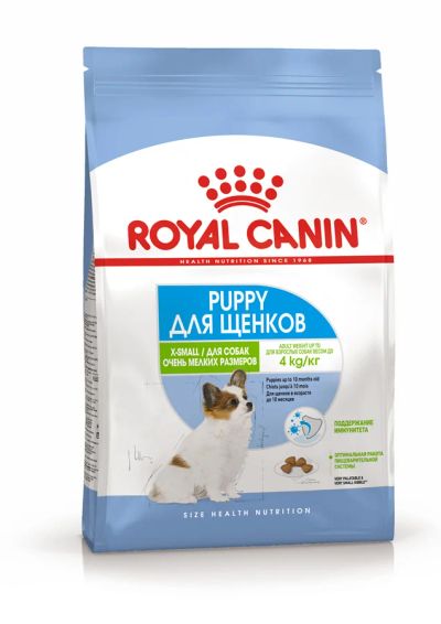 Лот: 8176877. Фото: 1. Royal Canin X-SMALL Puppy (Роял... Корма