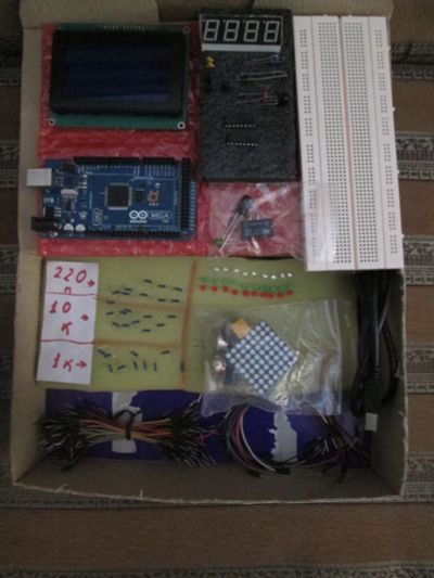 Лот: 8849100. Фото: 1. Продам Arduino Mega 2560. Комплект... Микроконтроллеры