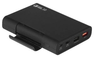 Лот: 13997608. Фото: 1. Powerbank Qumo 10000 mah. Внешние, портативные аккумуляторы для смартфонов (Power bank)