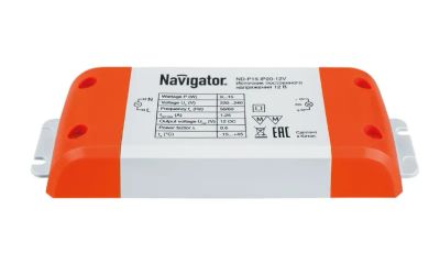 Лот: 18761208. Фото: 1. Драйвер Navigator 71460 ND-P15-IP20-12V. Электроустановочные изделия