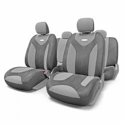 Лот: 14471410. Фото: 1. MTX-1105 D.GY/L.GY (M) Авточехлы... Чехлы, коврики, оплетки руля
