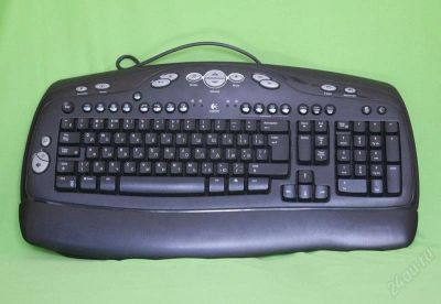 Лот: 805765. Фото: 1. Клавиатура Logitech проводная. Клавиатуры и мыши