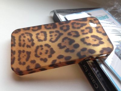 Лот: 4384707. Фото: 1. iPhone 4/4S чехол пластиковый... Чехлы, бамперы