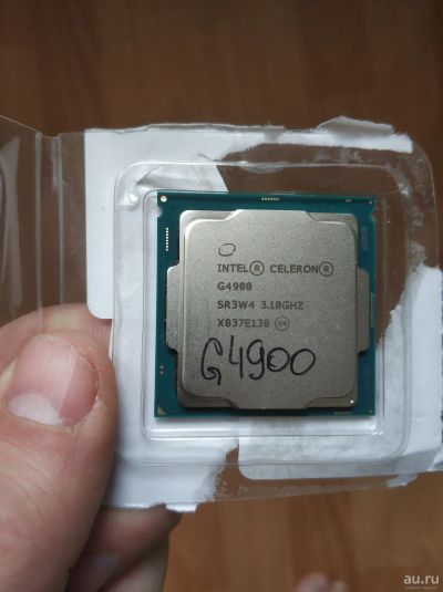 Лот: 13390984. Фото: 1. Процессор Intel g4900 2 ядра 3... Процессоры