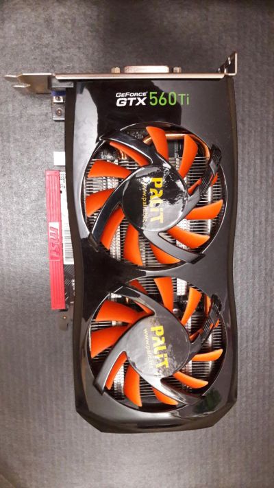 Лот: 8720791. Фото: 1. Видео карта nVidea GeForce GTX... Видеокарты
