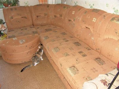 Лот: 914517. Фото: 1. Большой угловой диван. Кресла, пуфы