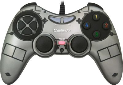 Лот: 17004985. Фото: 1. Геймпад Defender Zoom 10кн, 2... Рули, джойстики