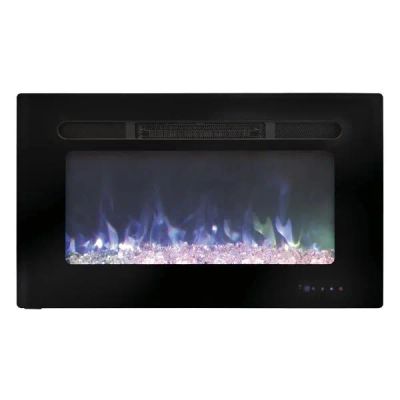 Лот: 24513622. Фото: 1. Электрокамин REALFLAME Alpha Crystal... Камины, печи-камины