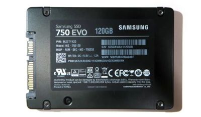Лот: 10787178. Фото: 1. SSD 120Gb Samsung 750 EVO [MZ-750120BW... SSD-накопители