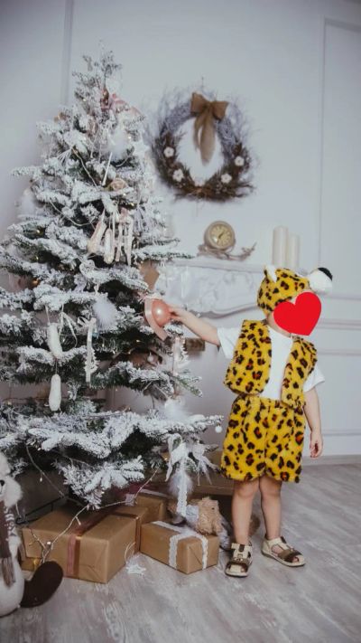Лот: 5019243. Фото: 1. Новогодний костюмчик на малыша... Детские карнавальные, праздничные костюмы