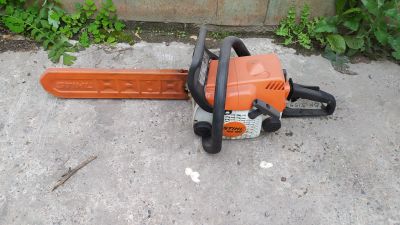Лот: 19460417. Фото: 1. С рубля 1 день бензопила stihl... Бензо-, мотоинструмент
