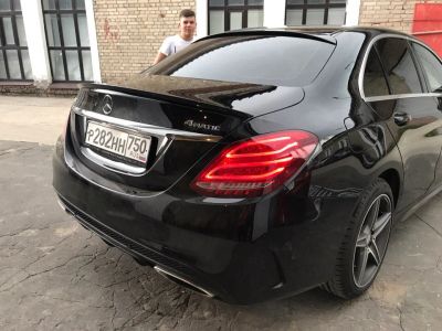 Лот: 9960711. Фото: 1. Лип спойлер и Козырек заднего... Детали тюнинга